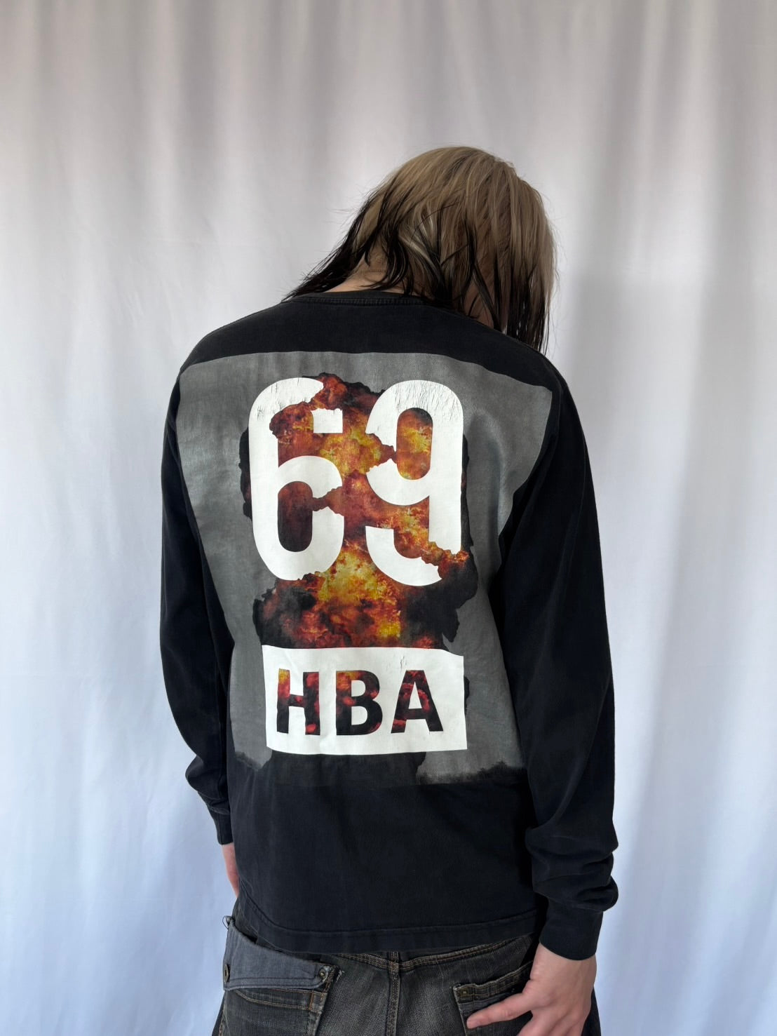 HBA 69 FIRE BACK PRINT LONG SLEEVE