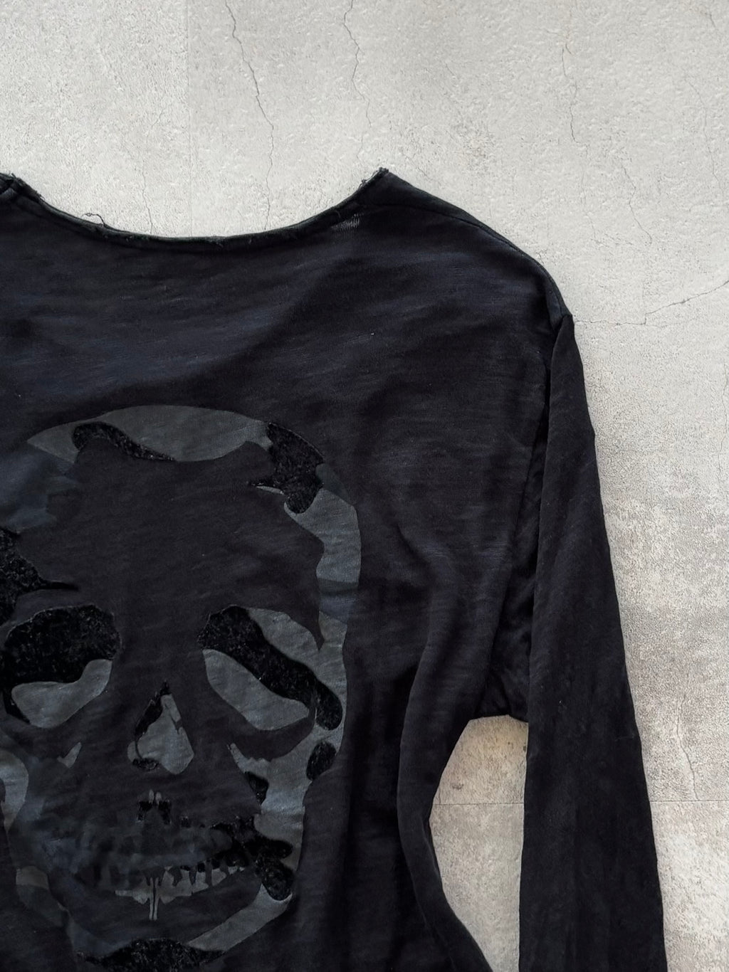 ZADIG&VOLTAIRE Shadow Skull Long Sleeve