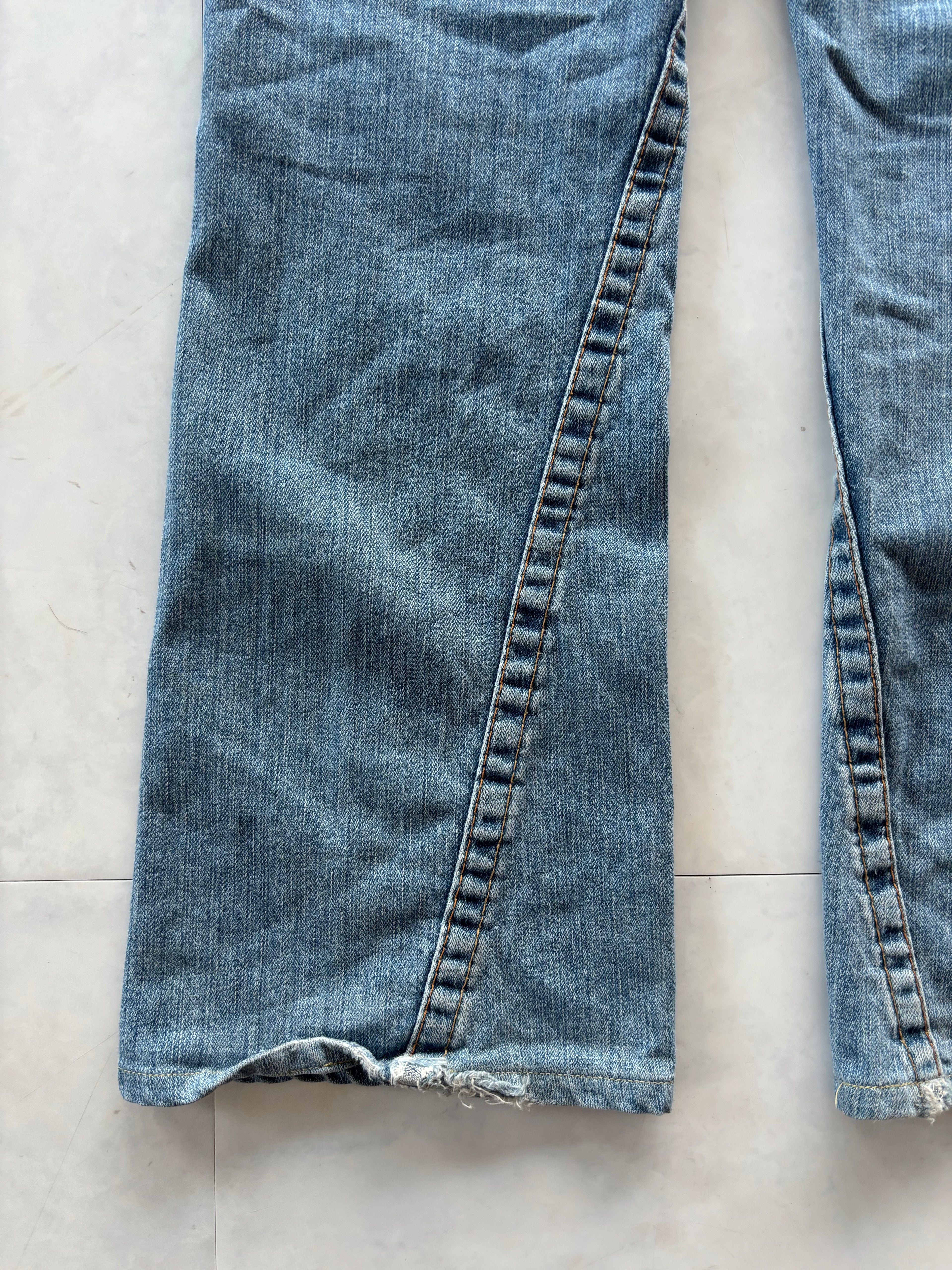 TRUE RELIGION flare denim pants