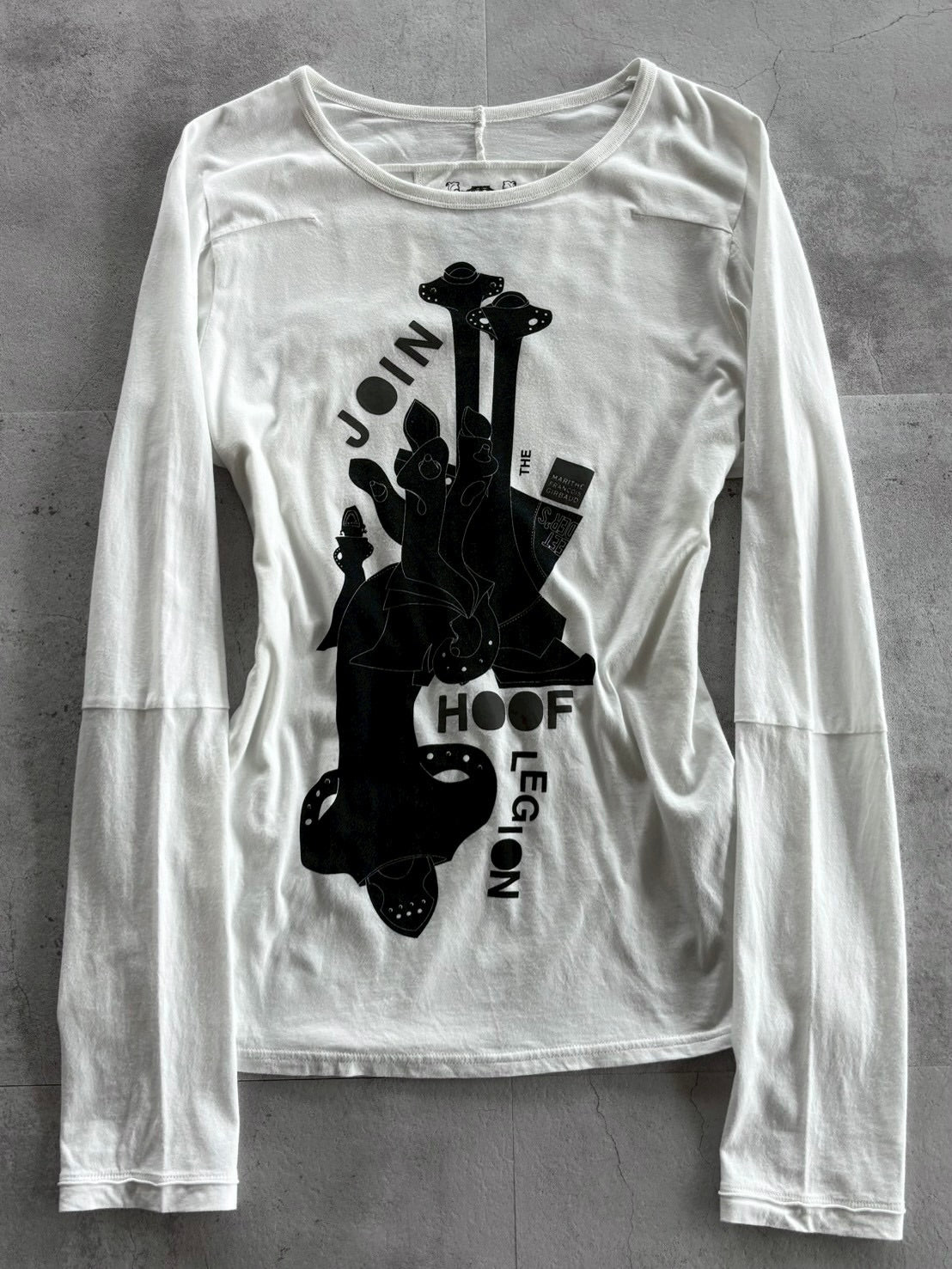 MARITHE + FRANCOIS GIRBAUD Art Graphic Long Sleeve