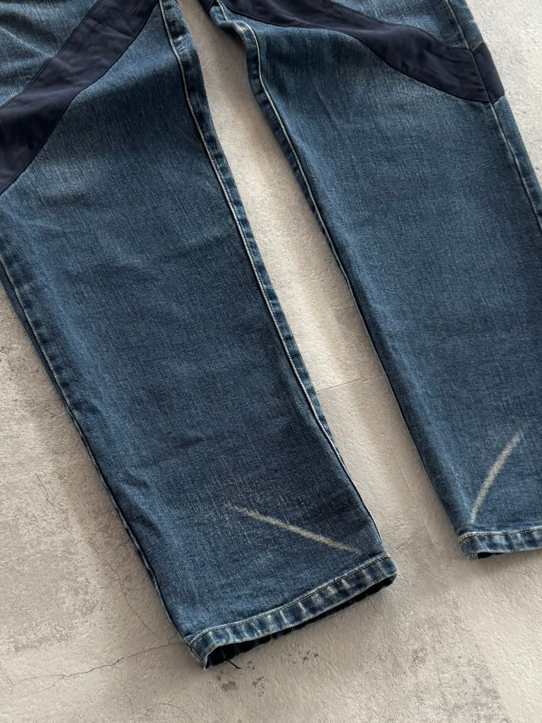 NEIGHBORHOOD Cross Stitch Design Denim