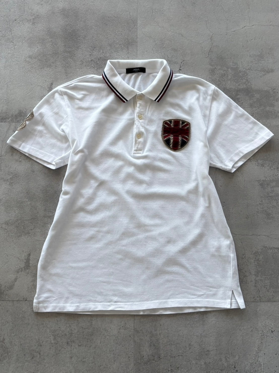 NICOLE CLUB UNION CREST POLO SHIRT