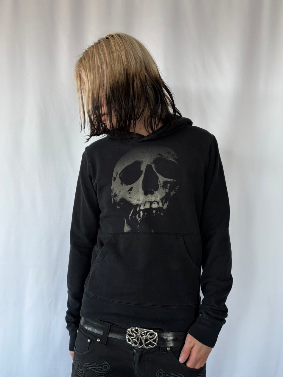 HYSTERIC GLAMOUR BLOOD SKULL BERRY HOODIE