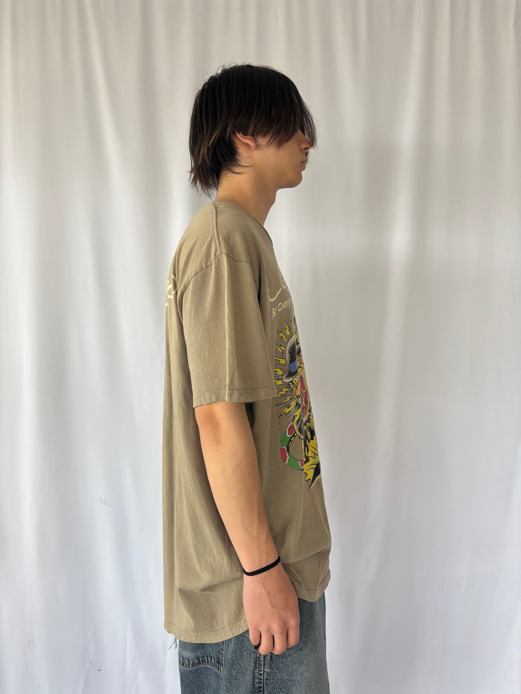 ED HARDY Serpent Tattoo Graphic Tee