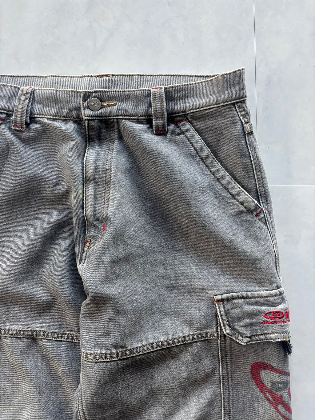 PIKO Multi-Stitch Work Cargo Denim