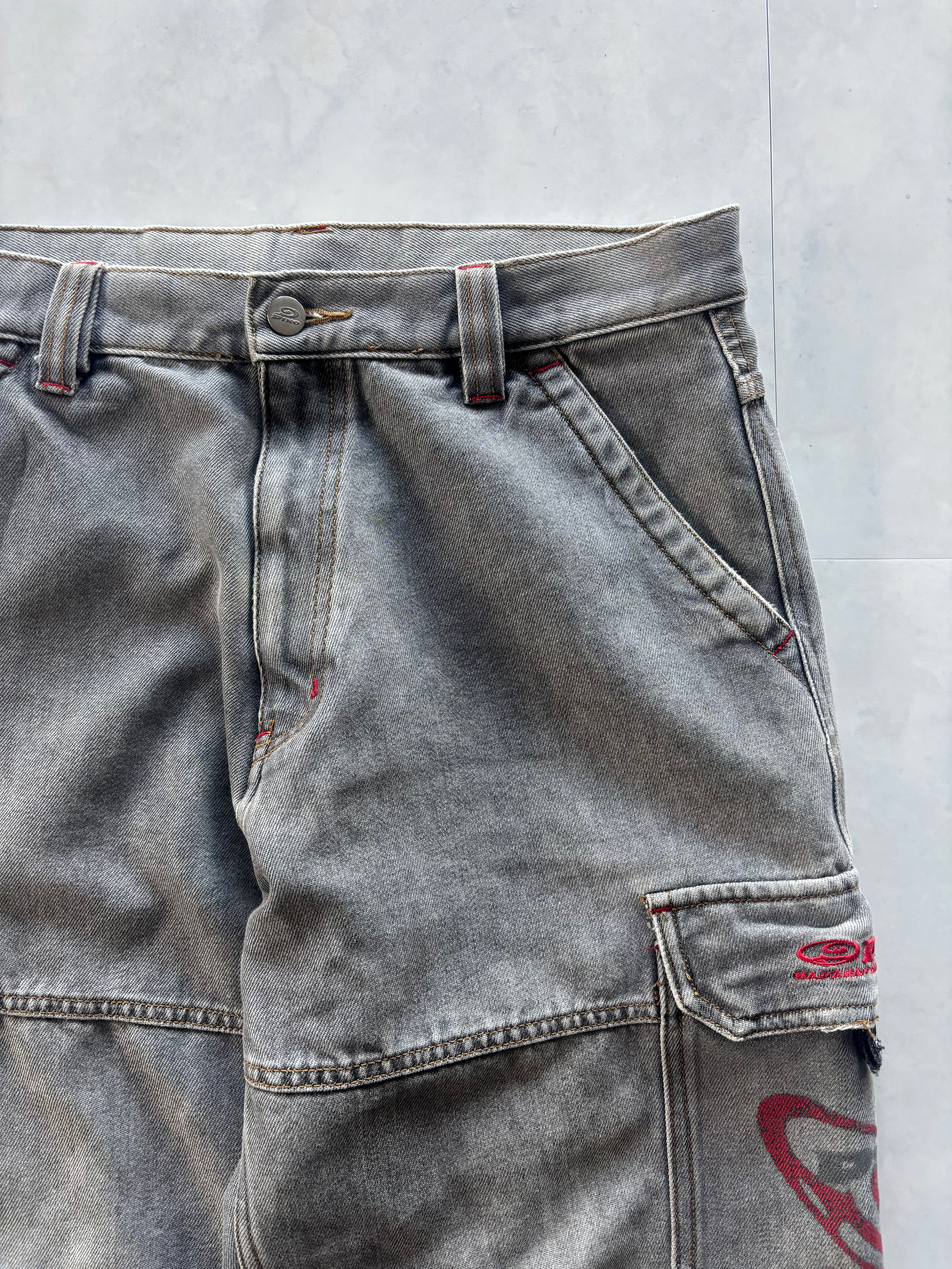 PIKO Multi-Stitch Work Cargo Denim