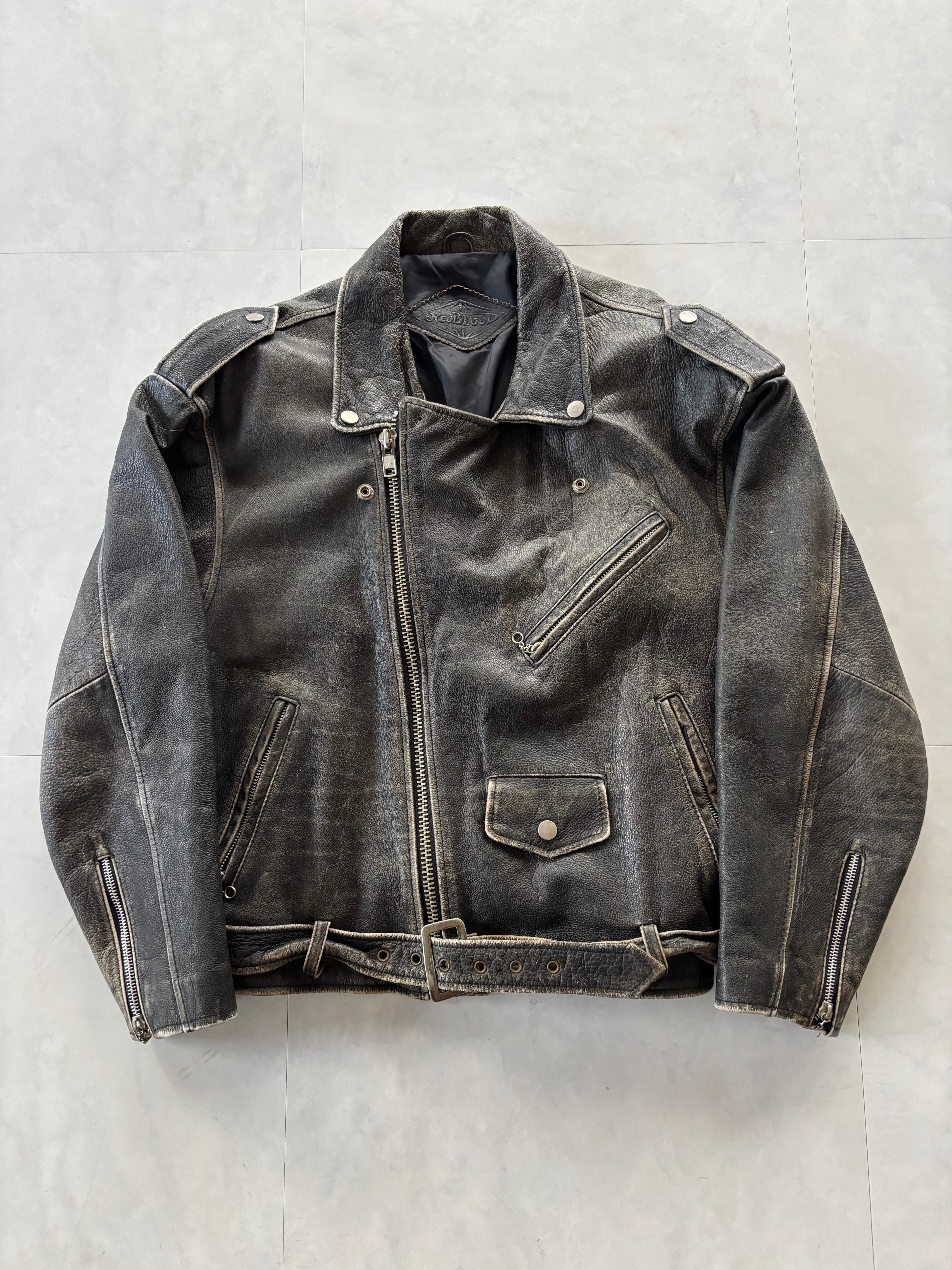 Vintage Double Riders Leather Jacket
