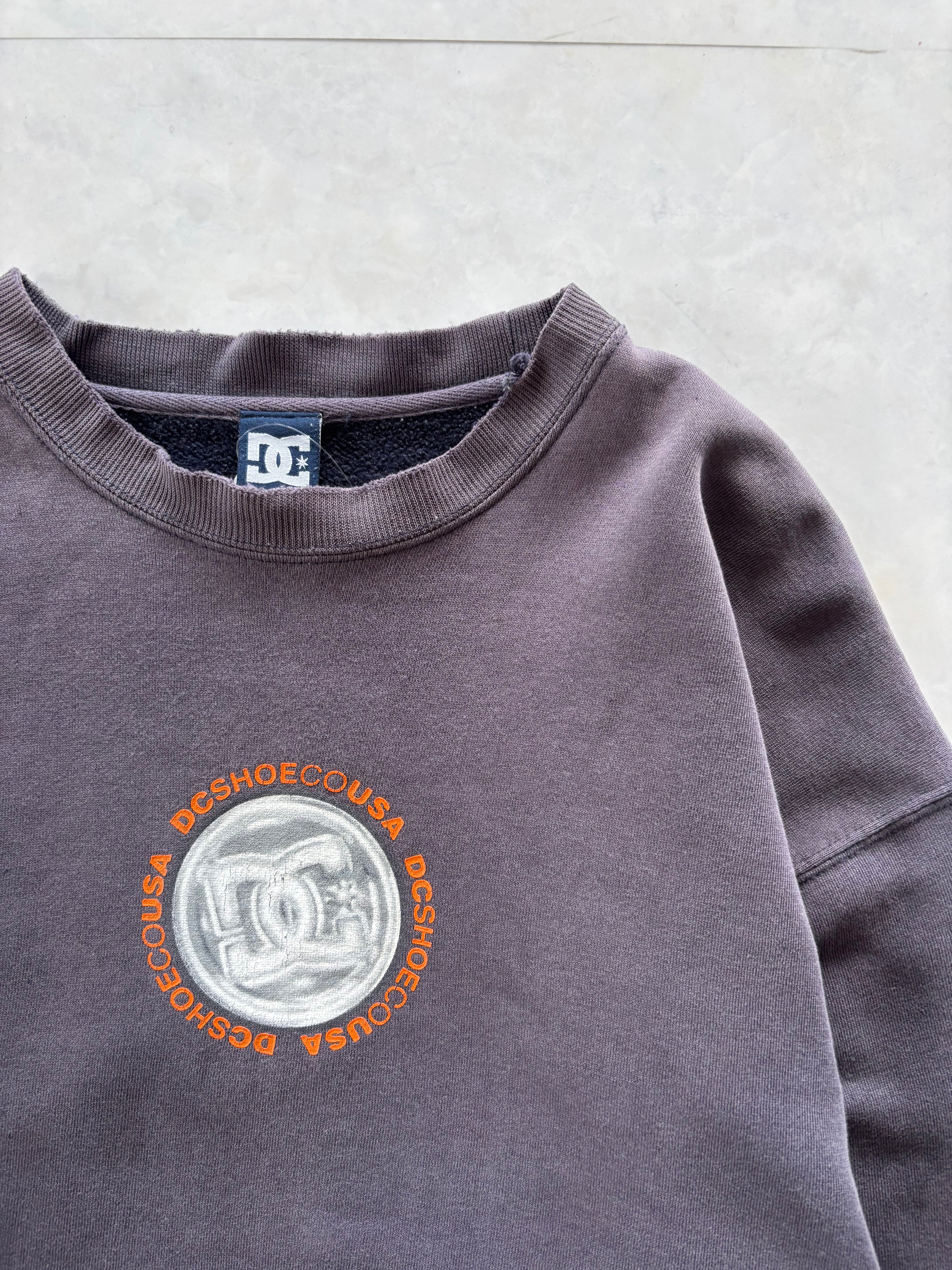 DC SHOES Circle Logo Crewneck